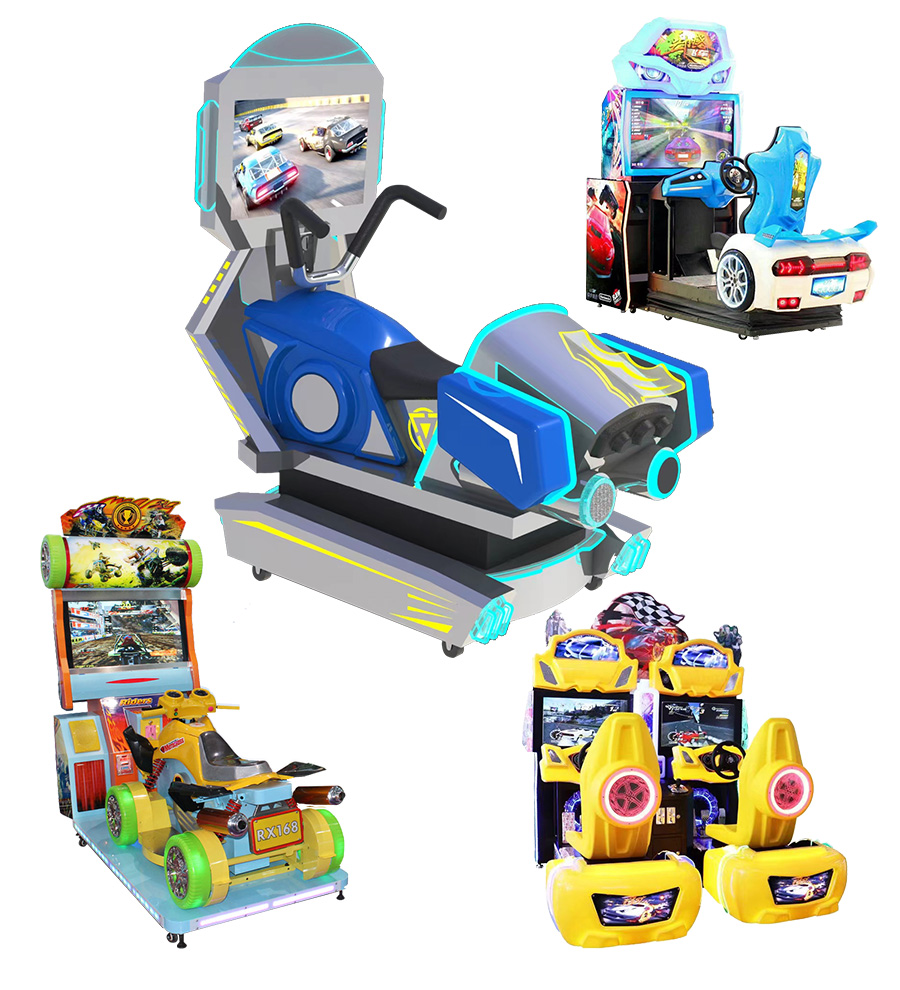 Simulator Racing Game Machine