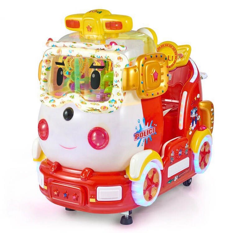 2020 Coin operated china amusement park coin operated police Wago kiddie ride machine