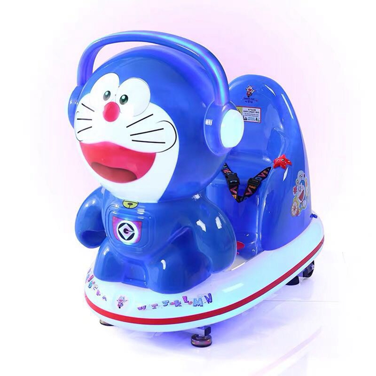 Cartoon doraemon rides amusement coin operated kiddie rides game machine supplier
