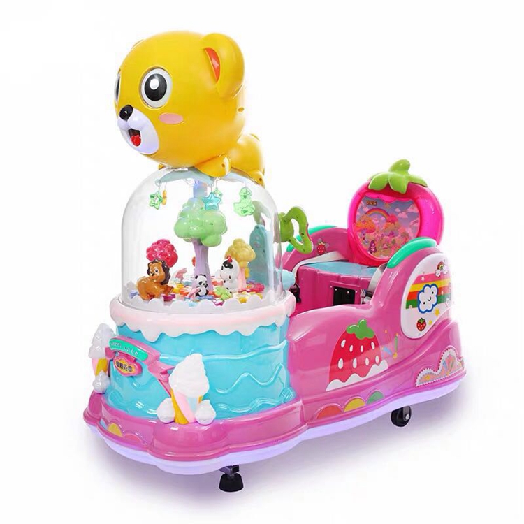 Coin operated amusement park bear park kiddie rides for kids for sale