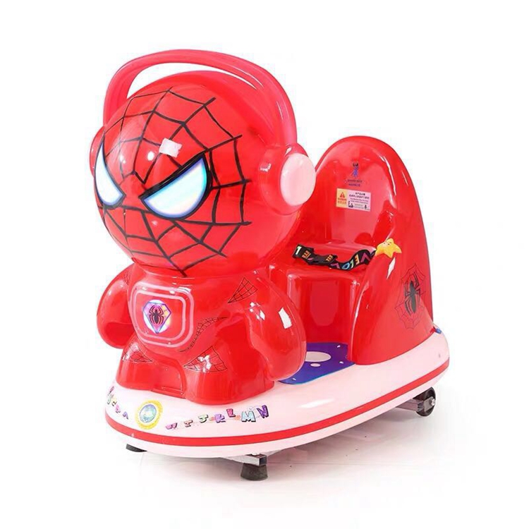 Dinibao spider man children's rides coin operated kiddie rides game machine for supermarket