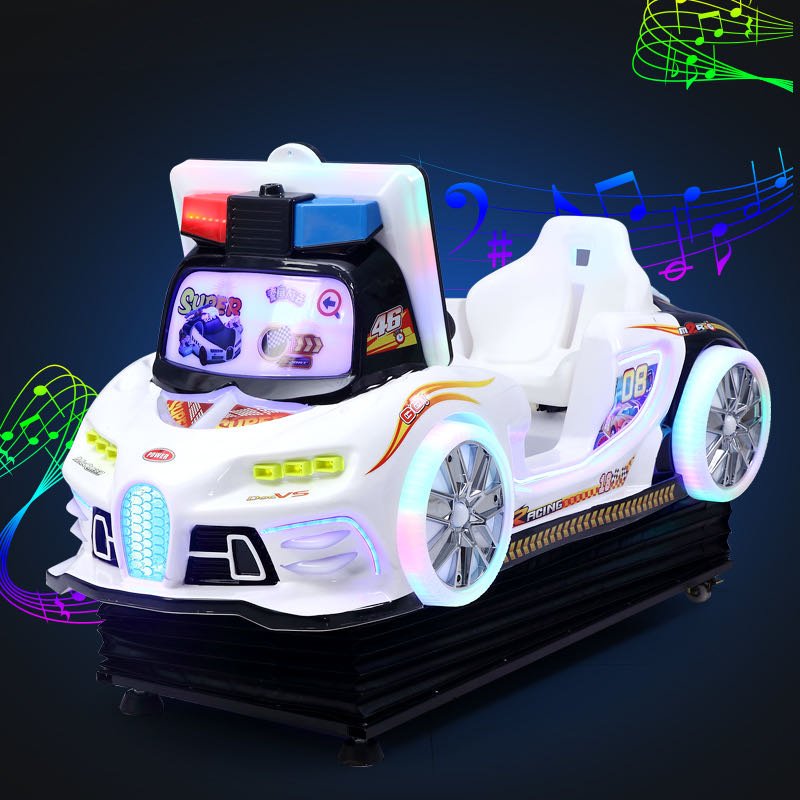 2020 New Arrival kiddie ride 3D police car coin operated kiddie ride arcade game machine