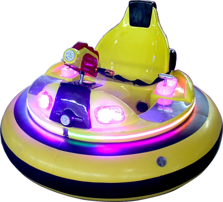 Amusement Playground UFO Bumper Car With Shooting