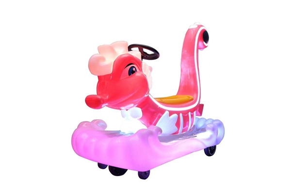 Dinibao Indoor Children Seahorse Kids Ride Electric car