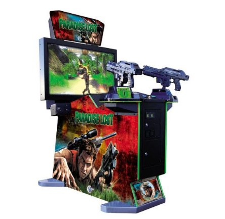 High Quality 42 inch Paradise Lost Video Gun Shooting Arcade Game Machine For Game Center
