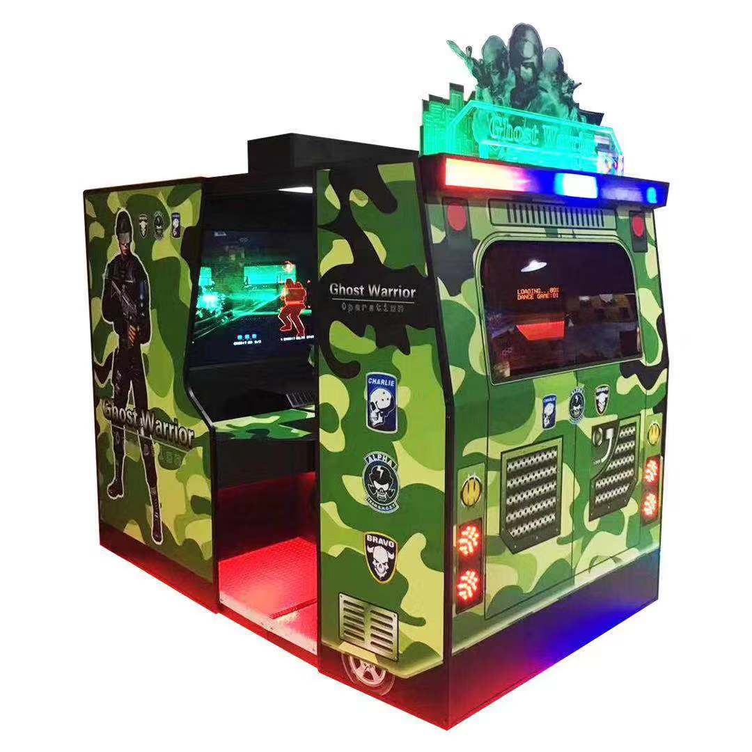 Amusement Park Coin Operated Arcade Machine Operation Ghost Gun Simulator Shooting Game Machine