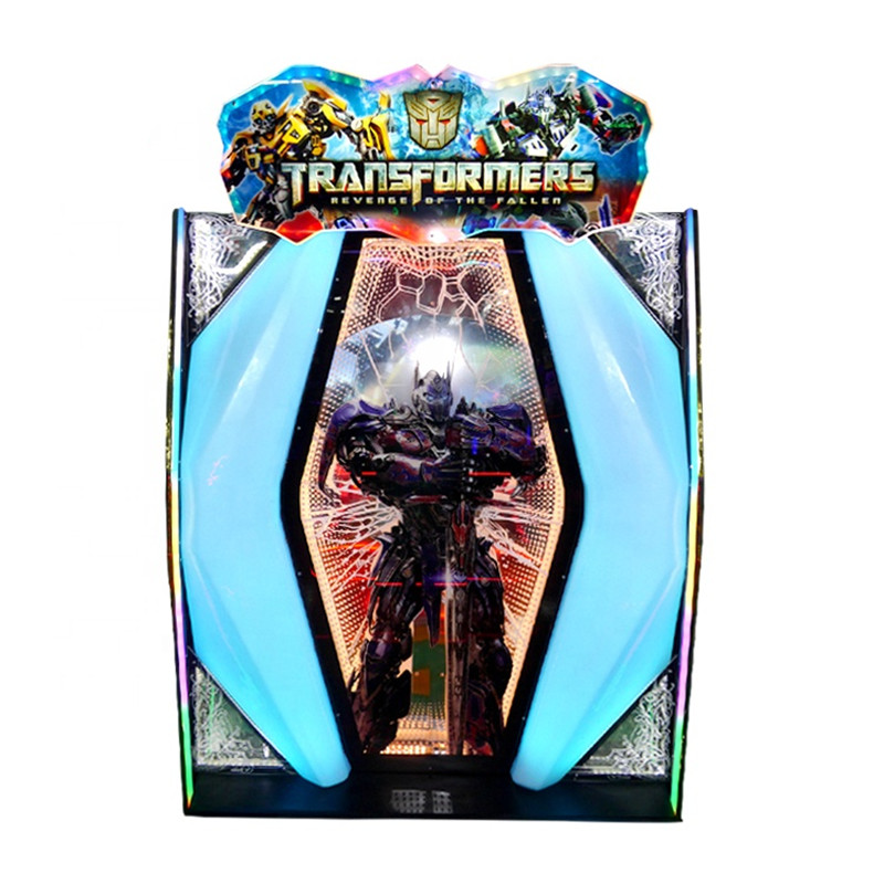 Indoor video arcade game transformers shooting machine simulator arcade gun game machine for Adults