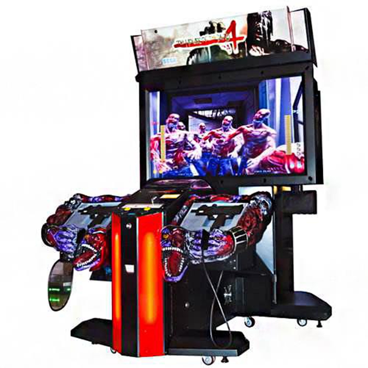 55 LCD The house of dead 4 amusement coin operated arcade gun simulator shooting game machine