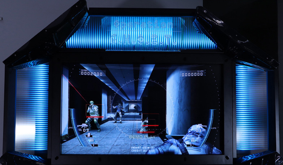 Dinibao coin operated 55 inch operation ghost simulator gun shooting arcade game machine