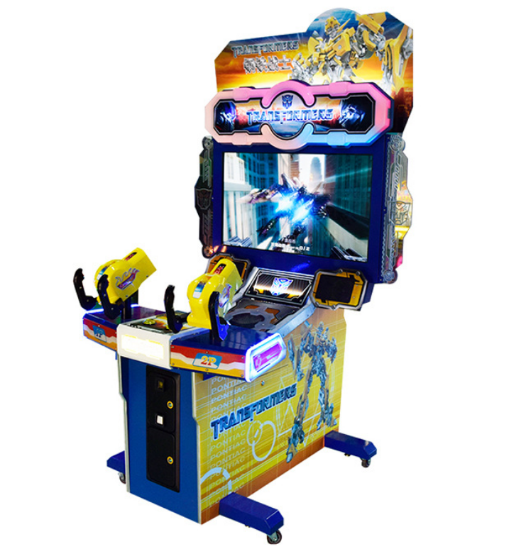 Coin Operated 42 inch Transformers Shooting Simulator Arcade Game Machine For Game Center