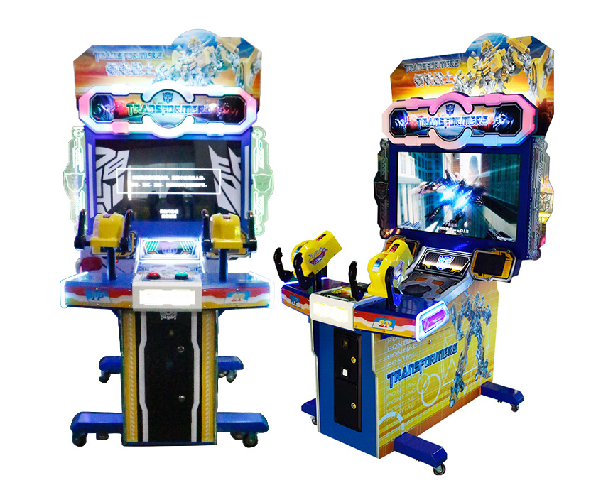 Coin Operated 42 inch Transformers Shooting Simulator Arcade Game Machine For Game Center