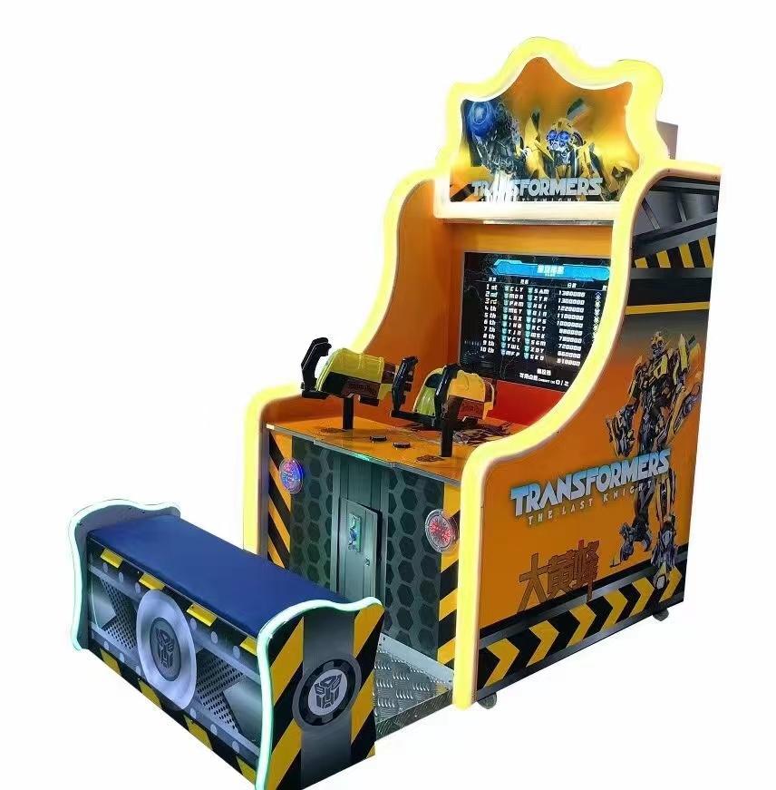 Indoor video arcade game Transformers shooting machine simulator arcade gun game machine for Adults