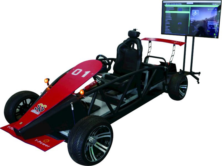 Newest VR racing car simulator game machine