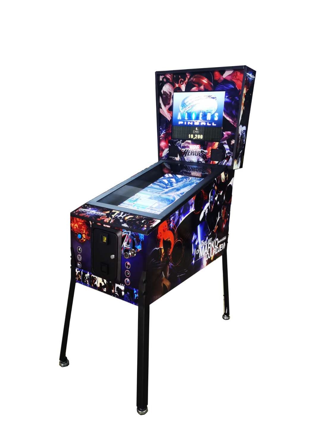 32 inch Virtual  Space Pinball  game machine for indoor game center