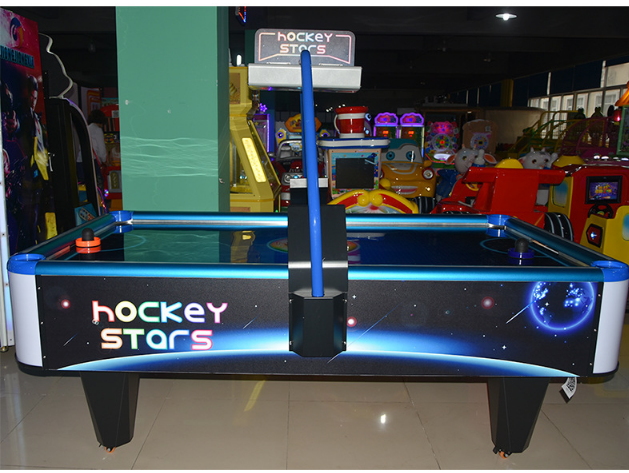 indoor amusement park arcade stars air hockey game machine