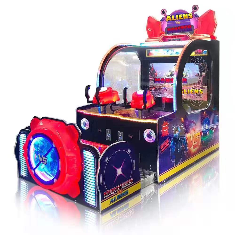 Monster vs Aliens Ball Shooting  Ticket Game Machine for Indoor game zone