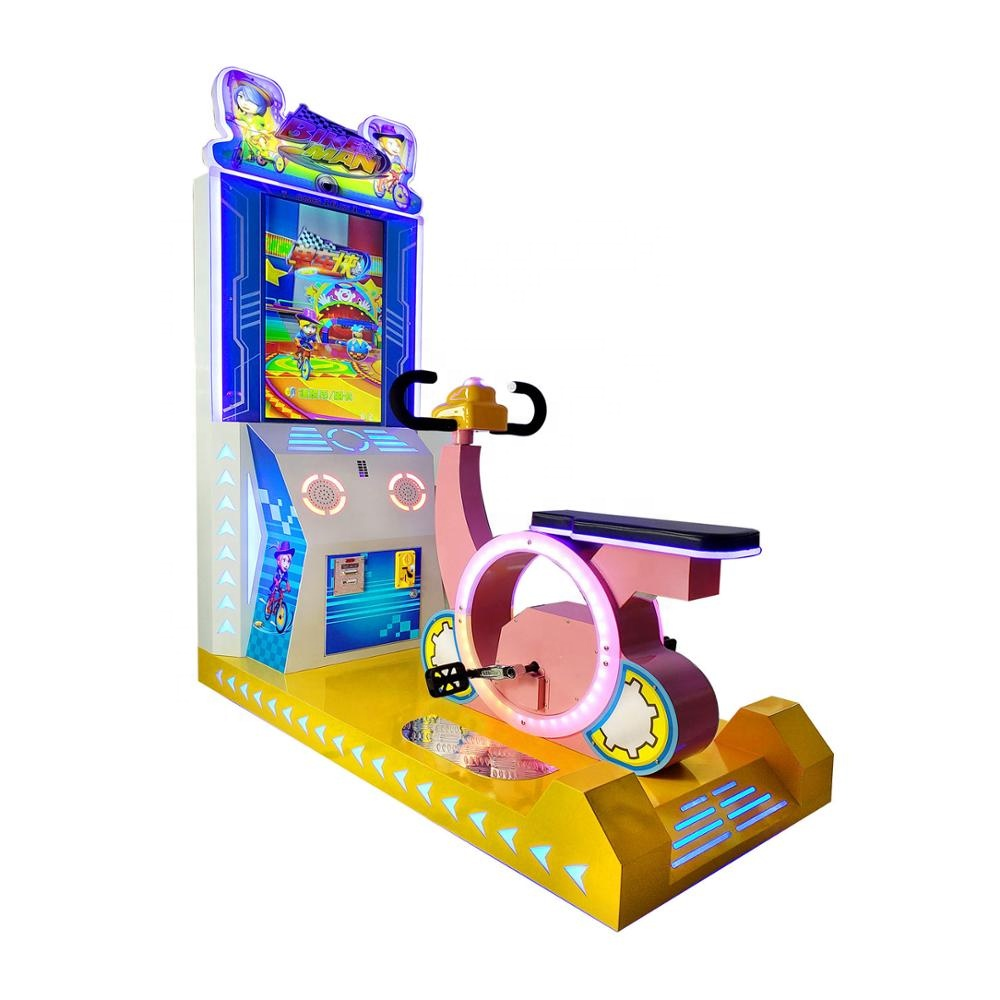 Coin Operated Game Bike Man Video Racing Redemption Machine