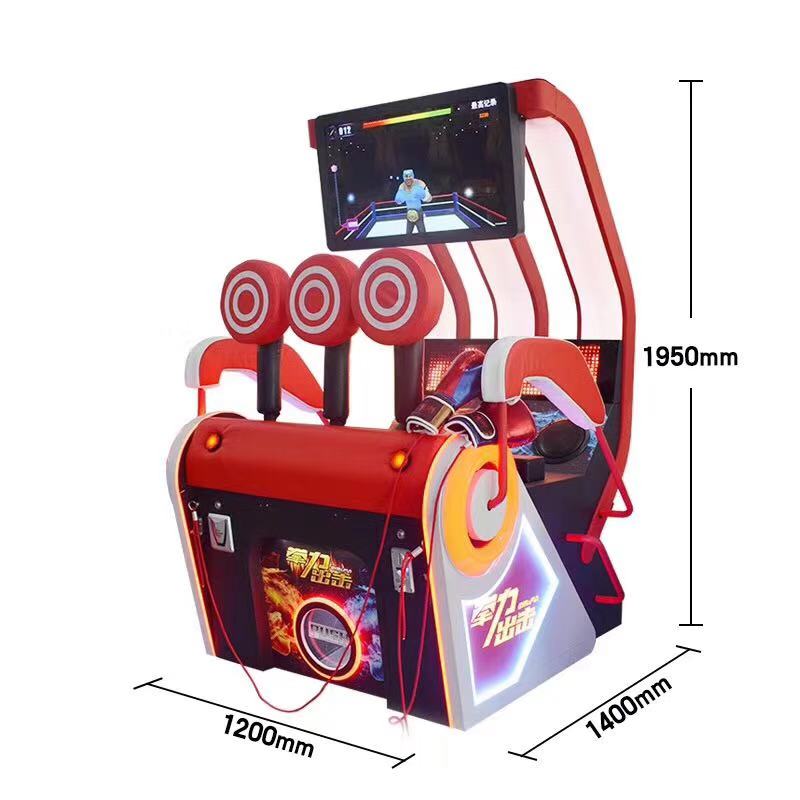 Attractive Design Boxing Punch Video Redemption Game Machine