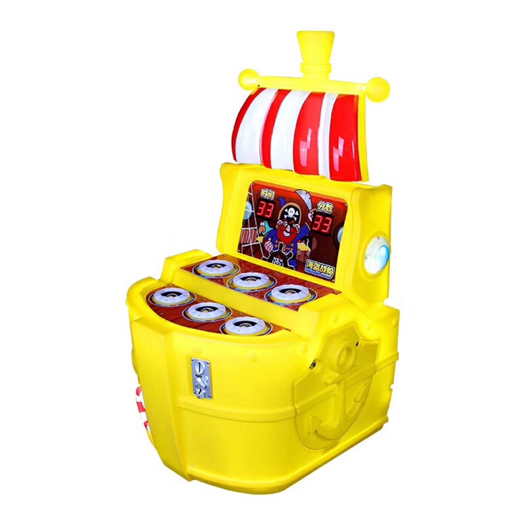 Pirate Ship Kids Arcade Machines Arcade Hammer Game Machine