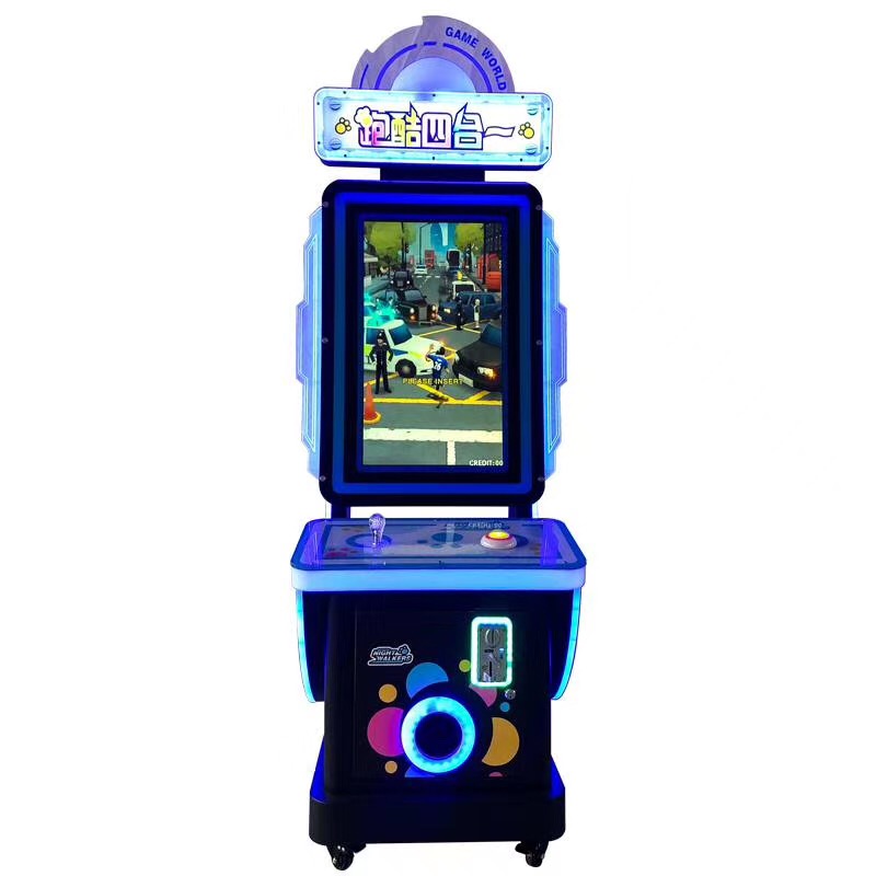 Dinibao indoor kids amusement games parkour 4 in 1 ticket redemption game machine
