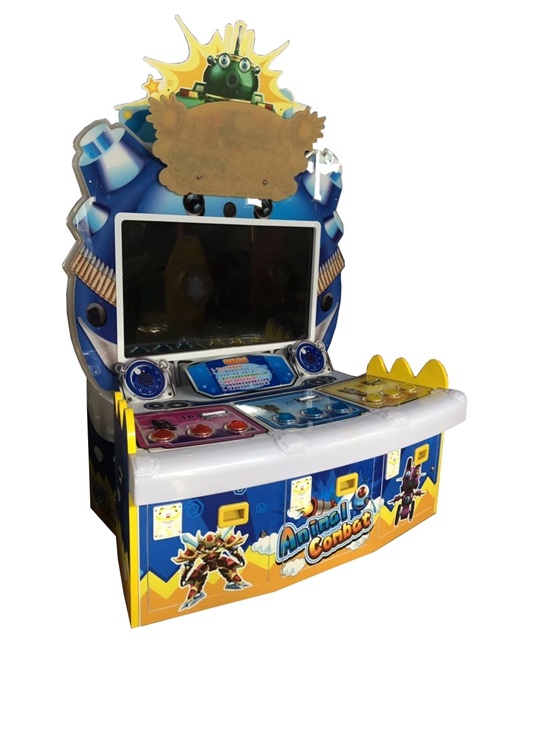 Indoor Lottery Amusement Coin Operated Animal Combat Game Machine