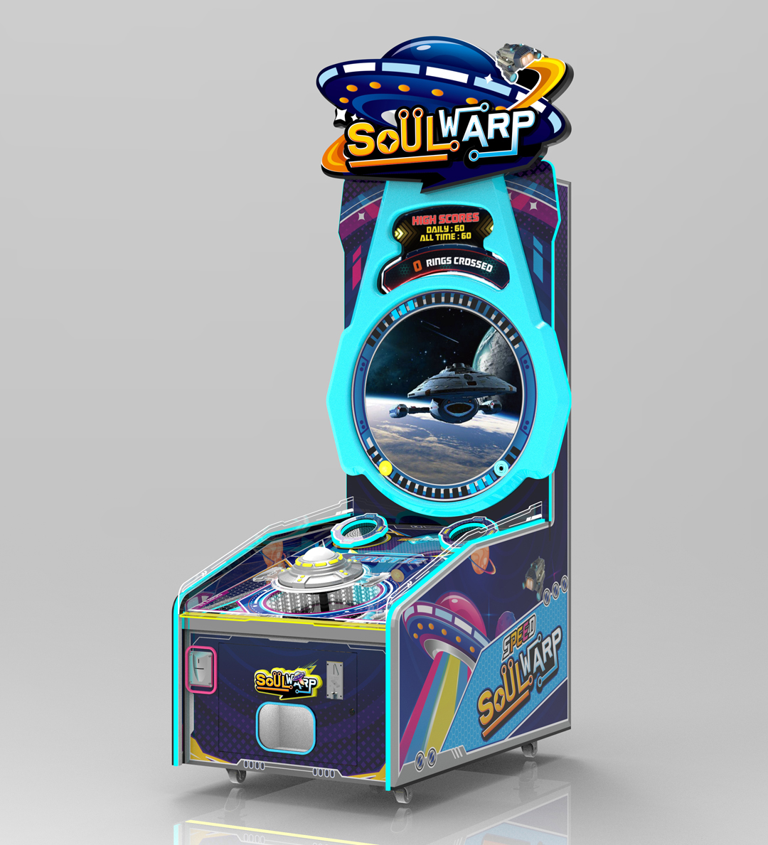 2023 Dinibao newest design arcade coin operated game Soul Warp redemption lottery tickets game machine for amusement