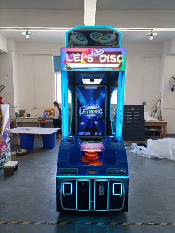 Dinibao coin operated Let's Disc  Arcade Ticket Game Machine