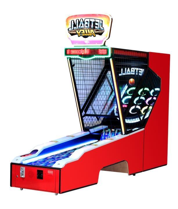 Indoor Amusement  Jetball Alley Arcade Game Machine  Redemption Game Throw Ball Game