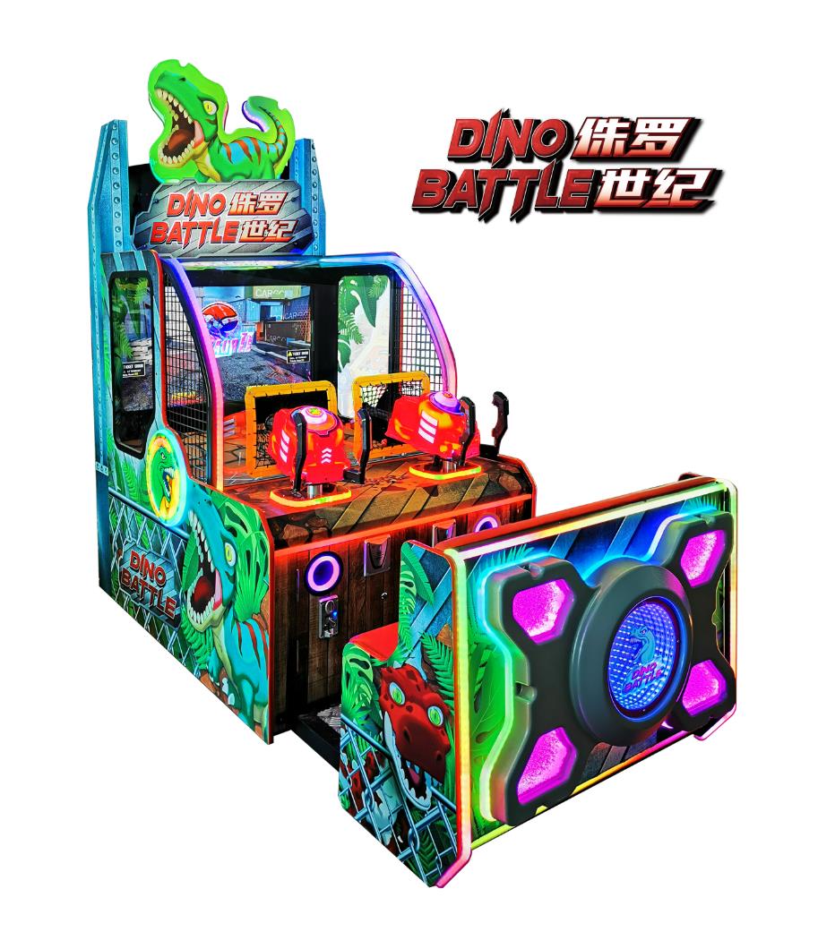 Indoor Amusement DINO BATTLE Coin Operate Game shooting Redemption Machine