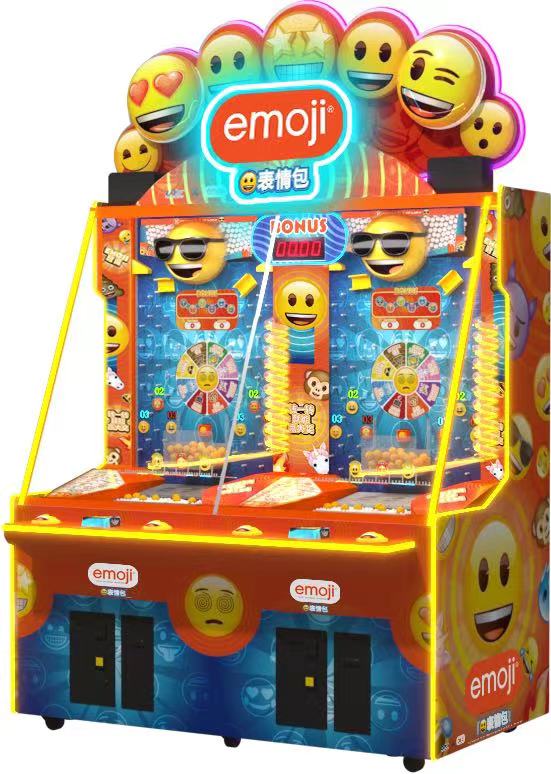 Dinibao Coin Operated Emoji Ball Redemption Ticket Machine