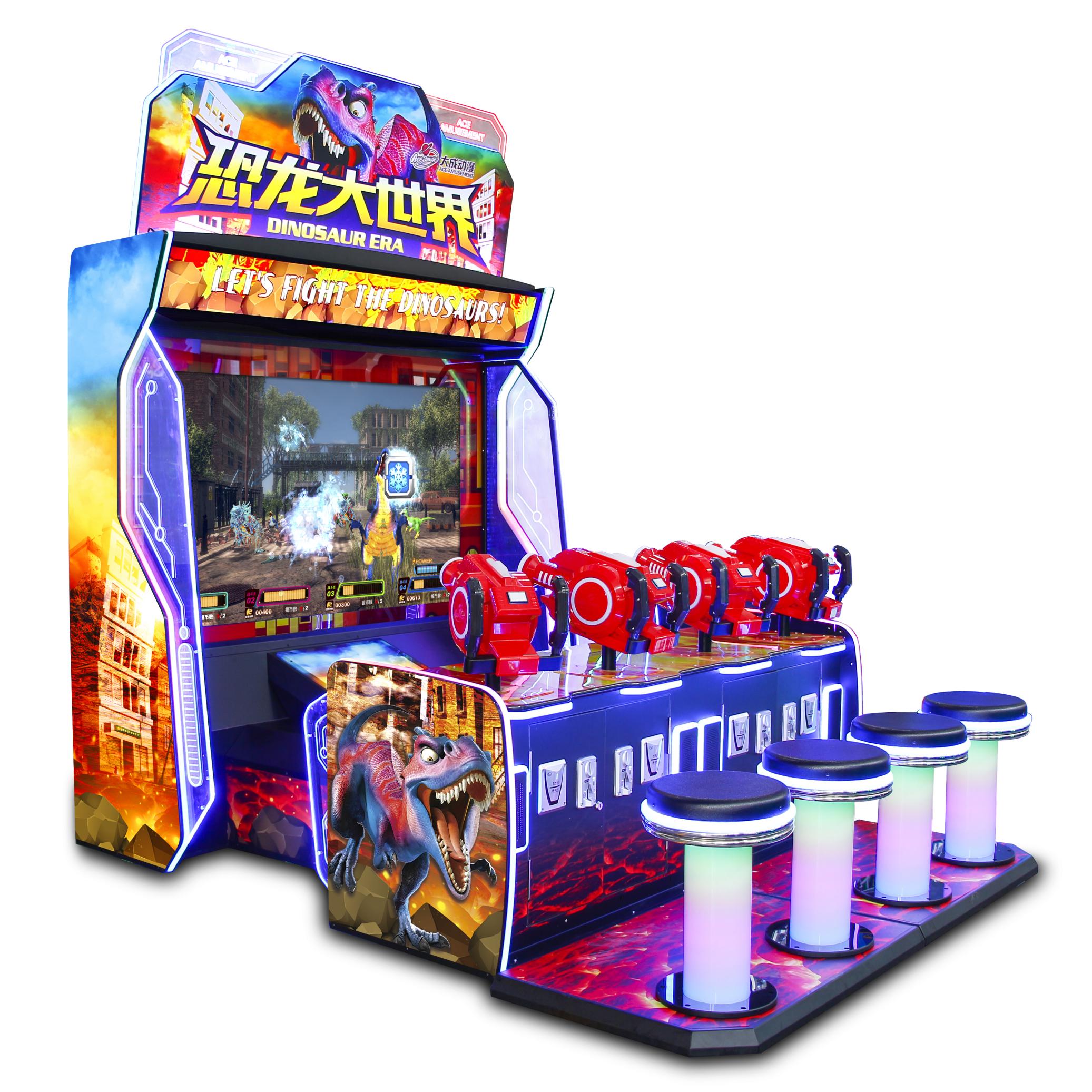 Factory Wholesale 4 Players DINOSAUR ERA Arcade Game Machines