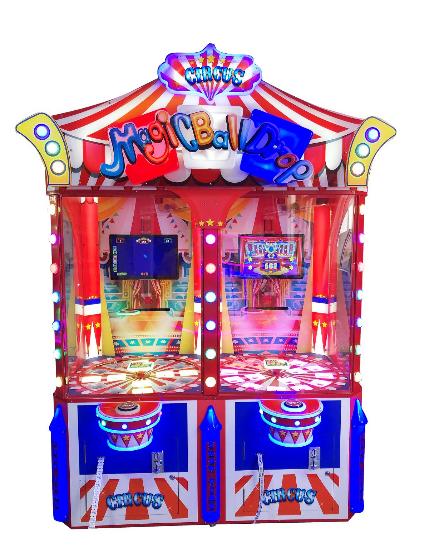 Magic Ball Drop Arcade Ticket Redemption Game Machine for sale