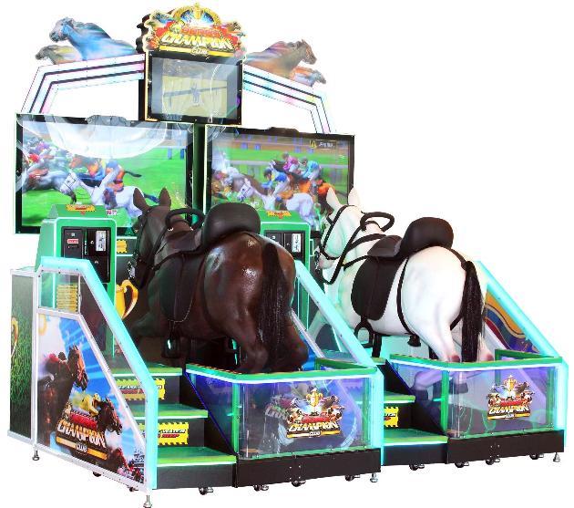 Coin operated Derby Champion Club kids rides Arcade Game Machine for sale