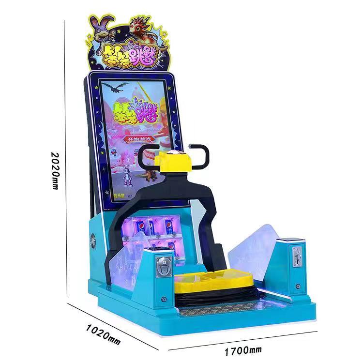 Indoor Coin Operated Stupid Jump Arcade Redemption Game Machine