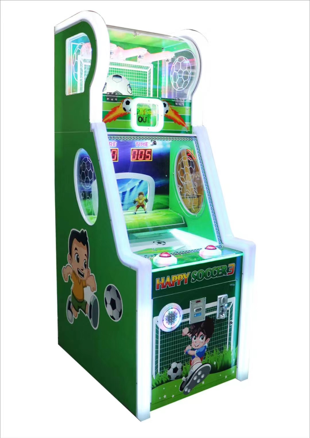 Ticket Game Machine happy soccer 2 Indoor Amusement Machine