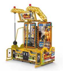 Arcade Machines Coin Operated Crazy Hammer Redemption Game Machine