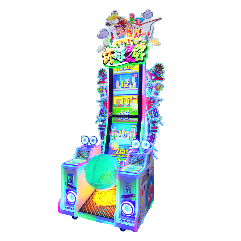 2023 Dinibao newest design arcade coin operated game World Tour redemption lottery tickets game machine for amusement