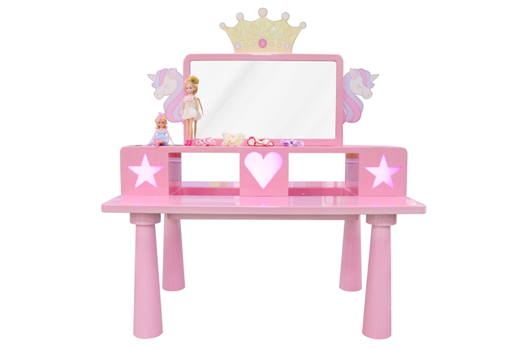 educational intelligent toy machine kids DIY building block table Fantasy Beauty