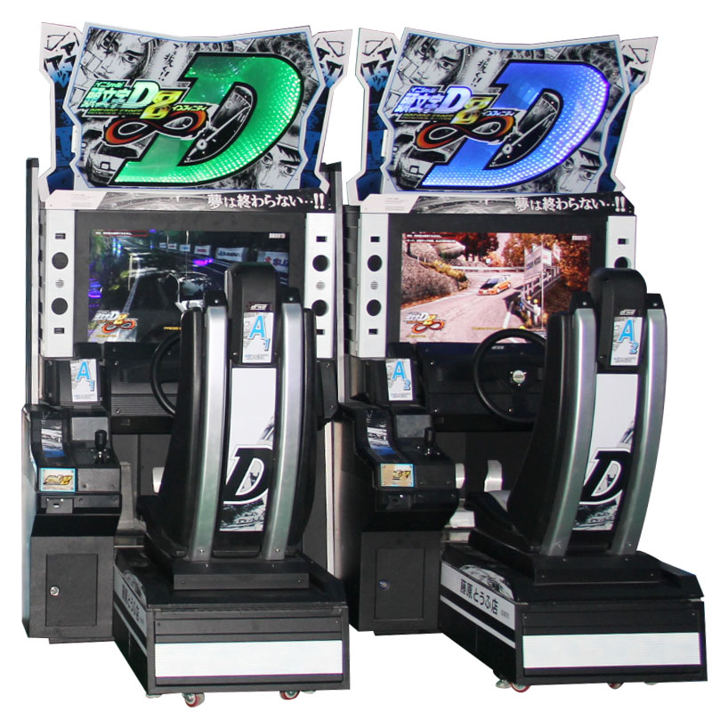 Initial D arcade stage ver.8  coin operated simulator racing arcade video game machine