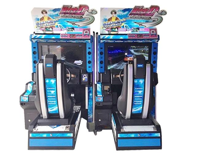 Initial D Arcade Stage 5 Single Simulator racing arcade game machine
