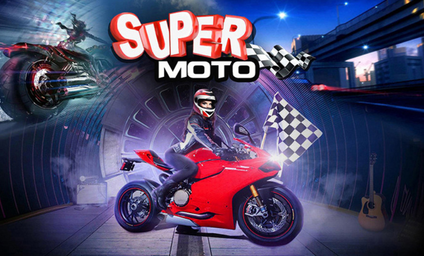 Hot selling motorcycle arcade games simulator amusement super motor racing game machine for kids