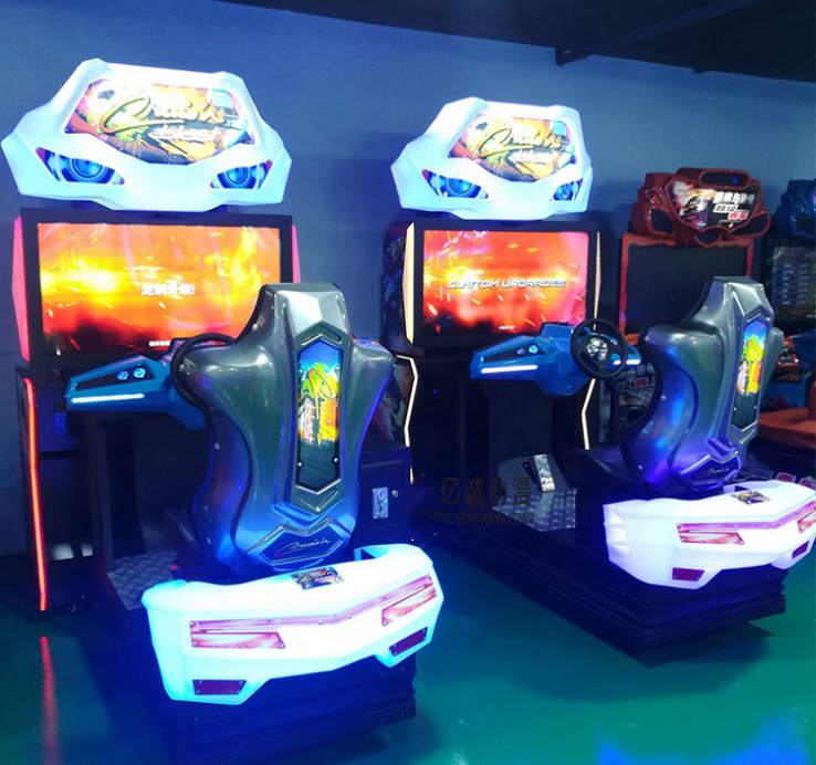 Dinibao Luxury simulator racing car dynamic storm racing games coin operated arcade games machines