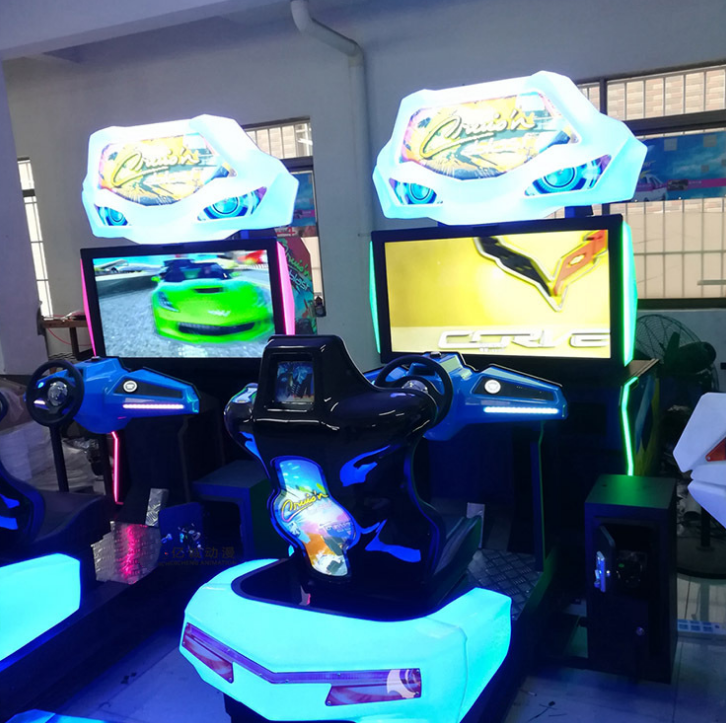 Dinibao Luxury simulator racing car dynamic storm racing games coin operated arcade games machines