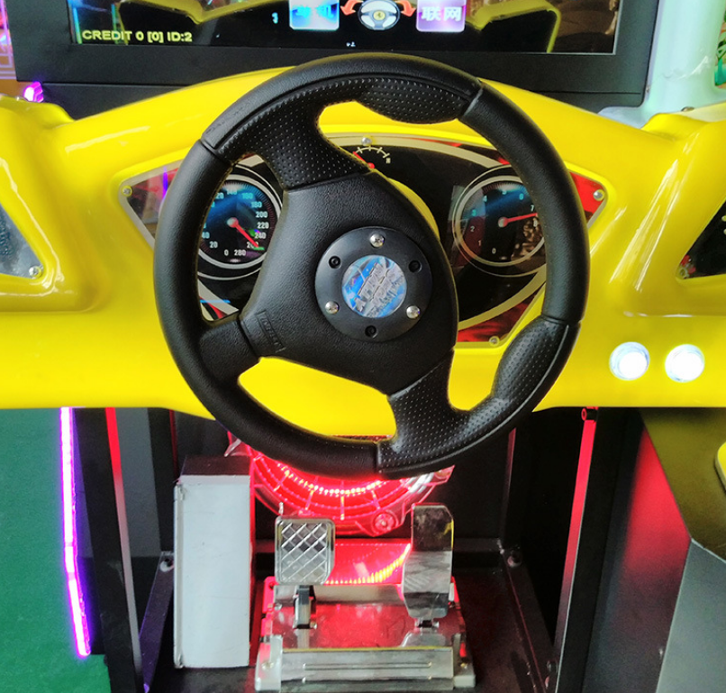 Dinibao arcade car racing game machine 2players simulator racing arcade video game machine for sale