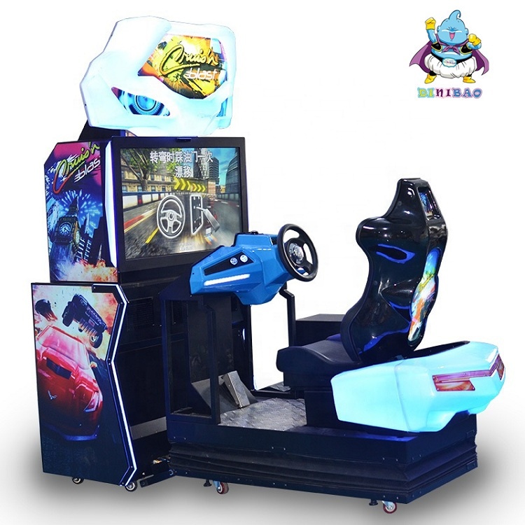 Dinibao Luxury simulator racing car dynamic storm racing games coin operated arcade games machines