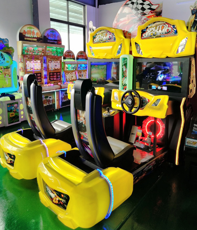 Dinibao arcade car racing game machine 2players simulator racing arcade video game machine for sale