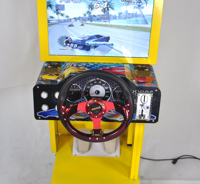 coin operated arcade game machine Kids outrun 22LCD car racing simulator game machine