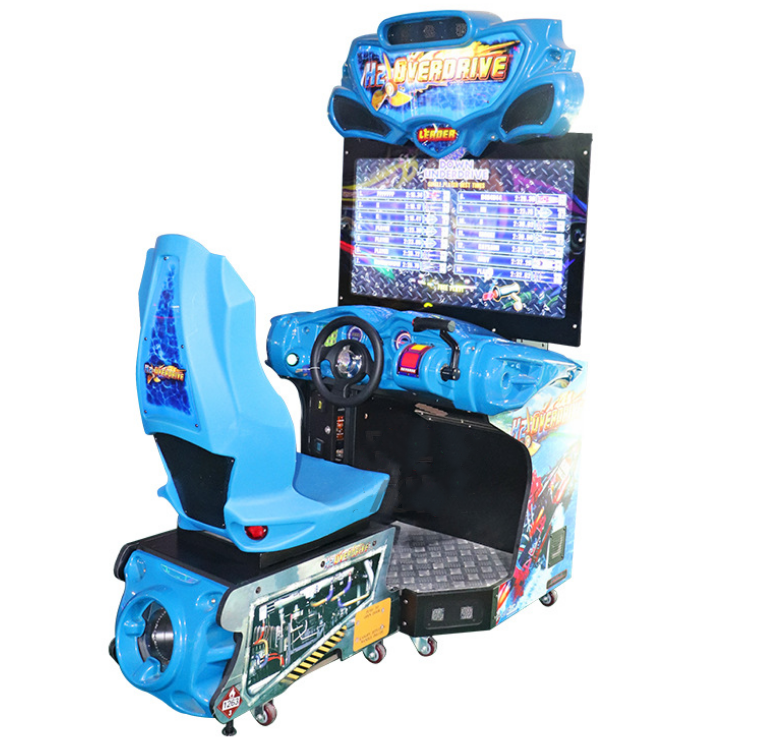 China factory sale H2 Overdrive transformers speed car driving simulator racing arcade game machine