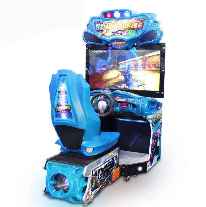 China factory sale H2 Overdrive transformers speed car driving simulator racing arcade game machine
