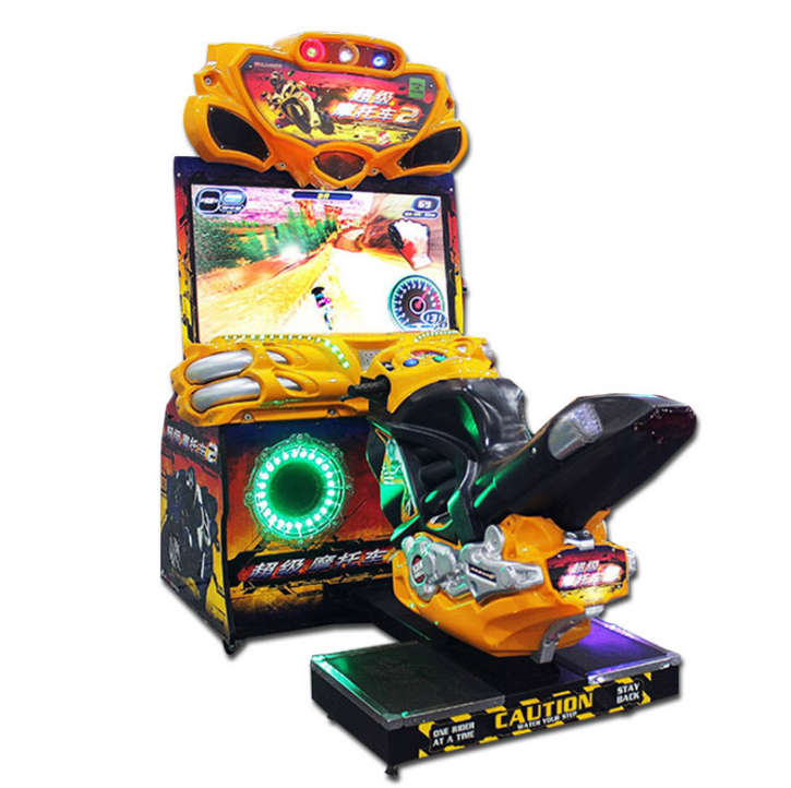 42 inch luxury FF motor racing games simulator motorcycle r arcade game machine